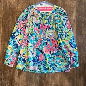 Lilly Pulitzer Elsa Top Dive In